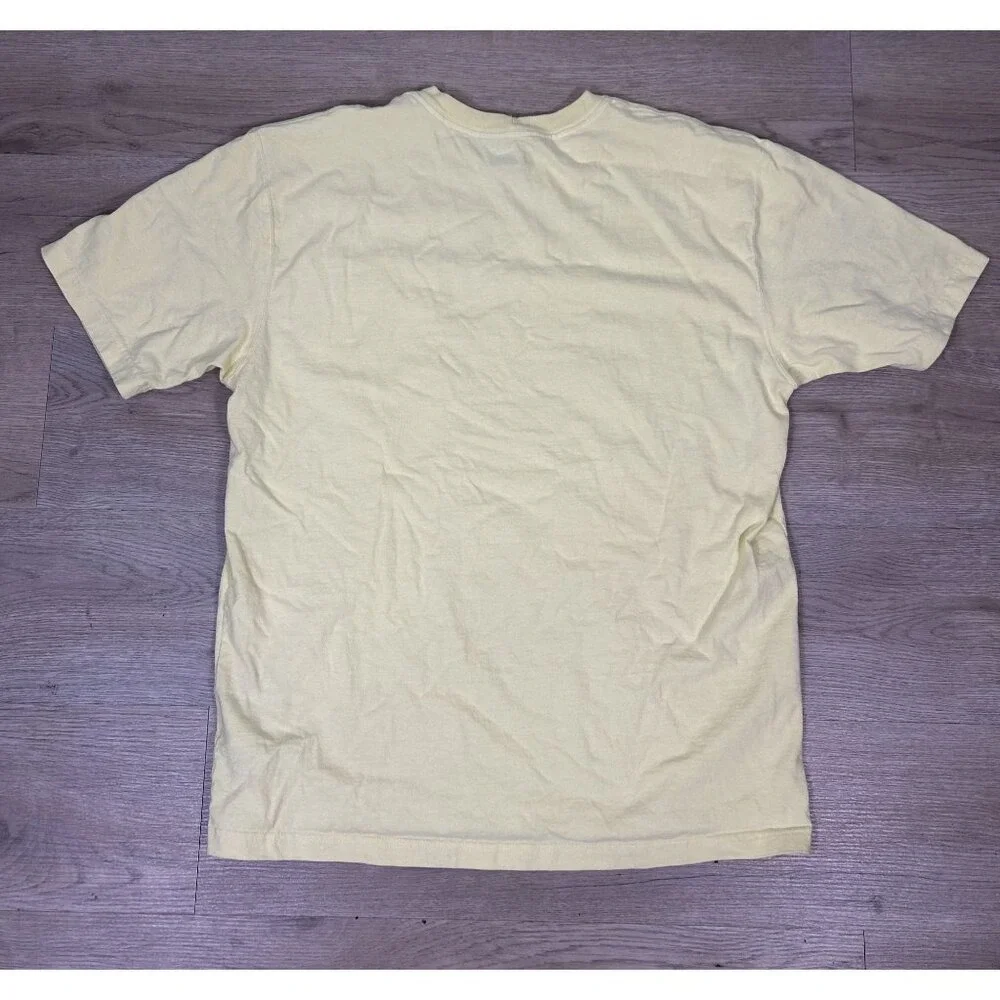 Carhartt Light Yellow Workwear T-shirt Size M